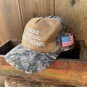 “Make Hunting Great Again” Camo Hunting Hat Bass Pro Made in the U.S.A.